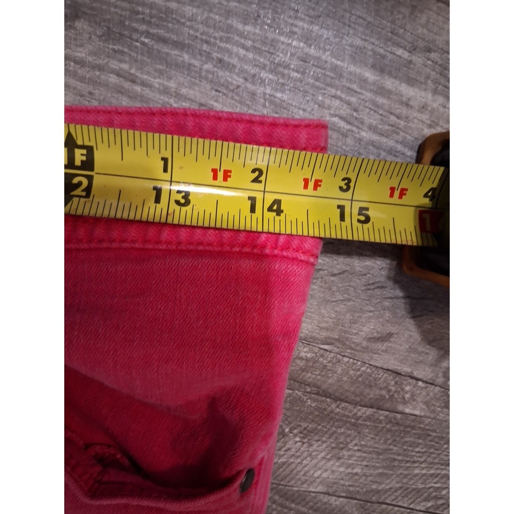 Alice & Olivia Pink Slim Fit Jeans 8 EUC USA - Picture 8 of 8